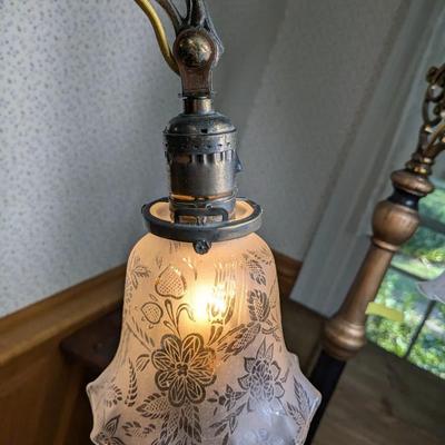 Antique Bridge Floor Lamp