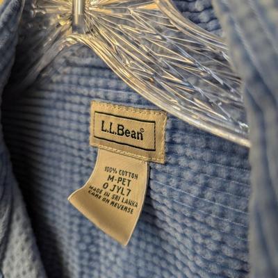 Women's L.L. Bean Women's Comfort Corduroy Big Shirt Size Medium & Large