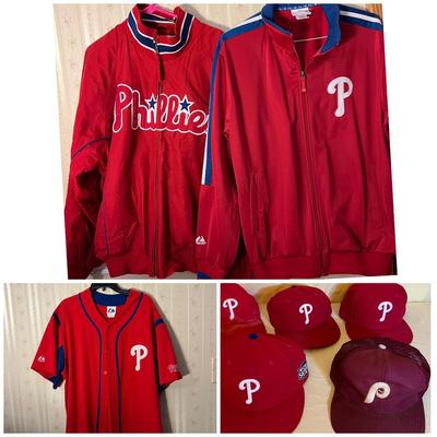 Vnt. & Contemp. Philadelphia Phillies Fan Sports Gear Lot