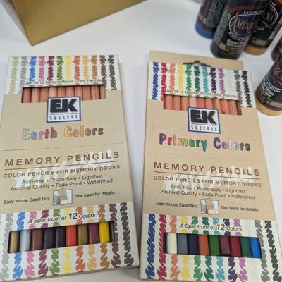 Art Supplies Maestro Series XV Paint Brushes Watercolor Paints Memory Pencils
