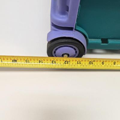 Folding Plastic Rolling Cart