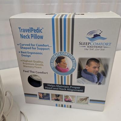 Honeywell Heater/Fan Combo & TravelPedic Neck Pillow