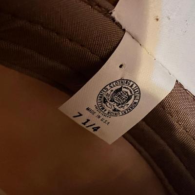 Vint. & Contemp. Mens Accessories Lot - Hats, Belts, Slippers etc.