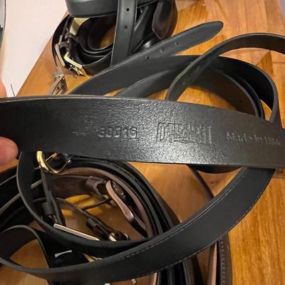 Vint. & Contemp. Mens Accessories Lot - Hats, Belts, Slippers etc.