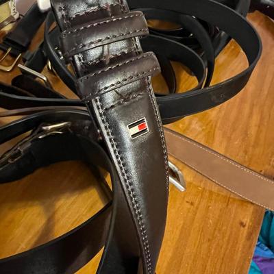 Vint. & Contemp. Mens Accessories Lot - Hats, Belts, Slippers etc.