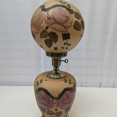 Vintage Electric 3 Way Rose Parlor Lamp Choice 2