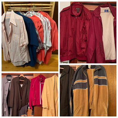 Vintage Lot Men’s Clothes - Coats, Jackets, Shirts