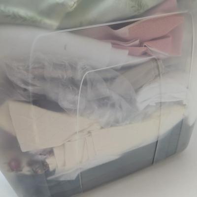 Assortment Of Fabric Material Pieces Lot 2