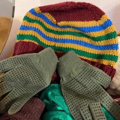 2 Boxes Full Women’s Accessories - Gloves, Scarves, Silk, Knit, Vntg., Contemp.