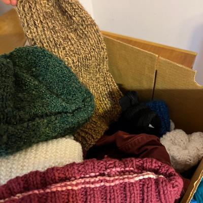 2 Boxes Full Women’s Accessories - Gloves, Scarves, Silk, Knit, Vntg., Contemp.