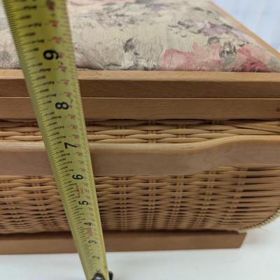 Wicker Sewing Basket