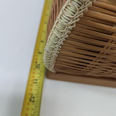 Wicker Sewing Basket