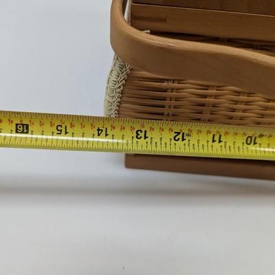 Wicker Sewing Basket