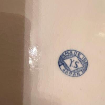 Antique Vintage Blue Willow Japanese Porcelain Lot