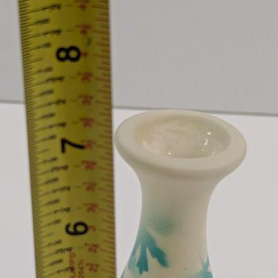 Hand Painted Signed Bud Vase