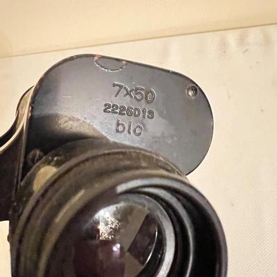 Vintage German Military Binoculars