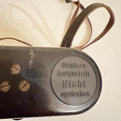 Vintage German Military Binoculars