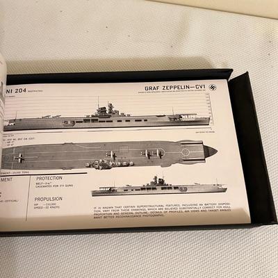 1942 WW2 US Naval ONI 204 Restricted German Vessel Identification Guide WWII
