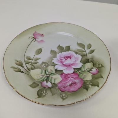 Lefton Rose China Hand Painted
