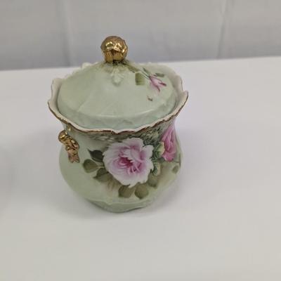 Lefton Rose China Hand Painted