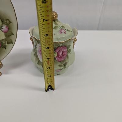Lefton Rose China Hand Painted