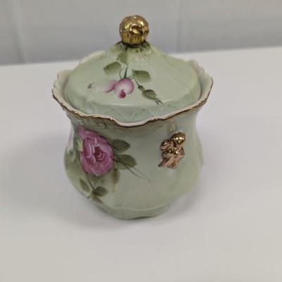 Lefton Rose China Hand Painted