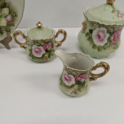 Lefton Rose China Hand Painted