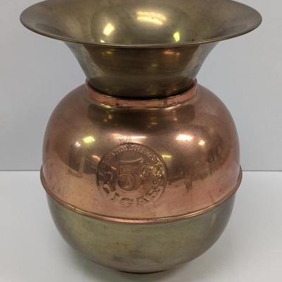 Leonard All Famous Havana 5 Cent Cigars Spittoon