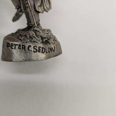 Sioux Victory Dancer Peter C. Sedlow Pewter Figure