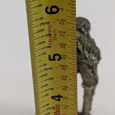 Wilderness Scout Peter C. Sedlow Pewter Figure