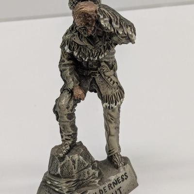 Wilderness Scout Peter C. Sedlow Pewter Figure