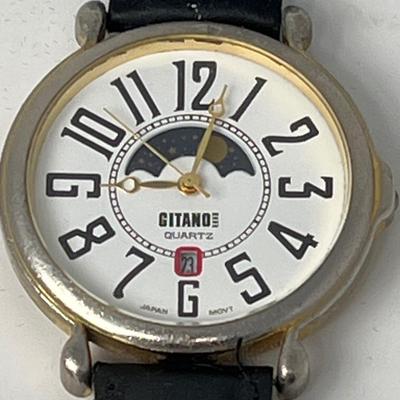 Gitano Japan Quartz Movement 7610 Wrist Watch