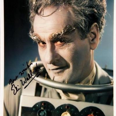 Eli Wallach signed movie photo 