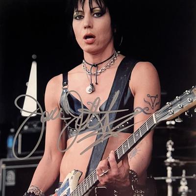 Joan Jett signed photo
