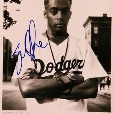 Spike Lee signed Do The Right Thing promo photo 