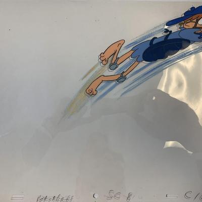 Original cartoon artwork sericel