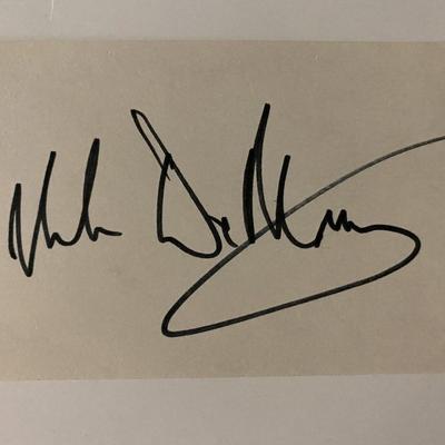 Risky Business Rebecca De Mornay signature cut