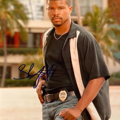 ER's Sharif Atkins signed photo