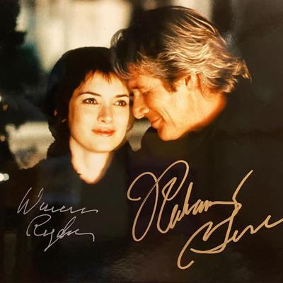 Autumn in New York Richard Gere and Winona Ryder signed movie photo