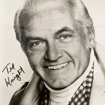 Caddyshack Ted Knight signed photo