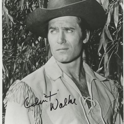 Clint Walker signed photo