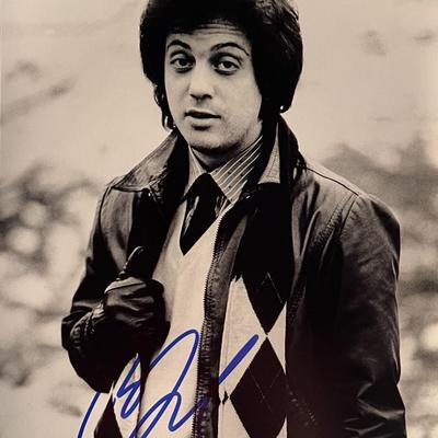 Billy Joel signed photo