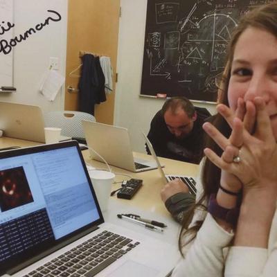 Katie Bouman signed photo