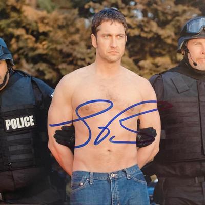 Law Abiding Citizen Gerard Butler signed movie photo