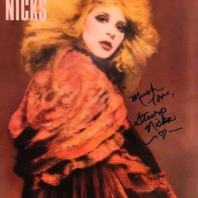 Stevie Nicks signed tour book