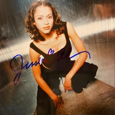 Jessica Alba signed photo