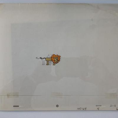 Original cartoon artwork sericel