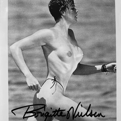Brigitte Nielsen signed photo