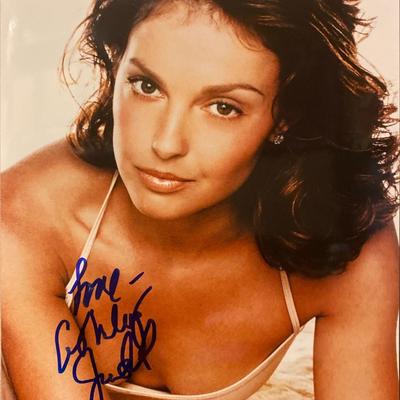 Ashley Judd signed photo