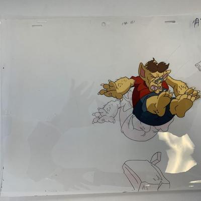 Original cartoon artwork sericel